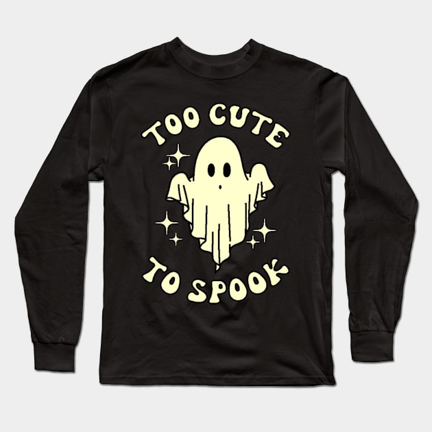Too Cute TO Spook Long Sleeve T-Shirt by Nasher Designs